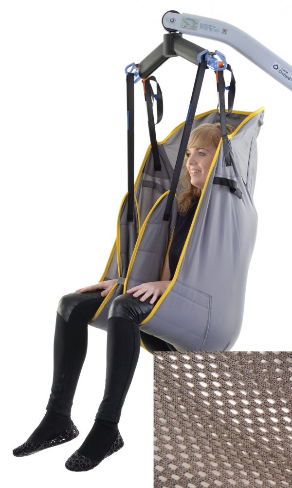 Gurttuch FULL BACK Netz (PADDED LEGS) (MEDIUM)