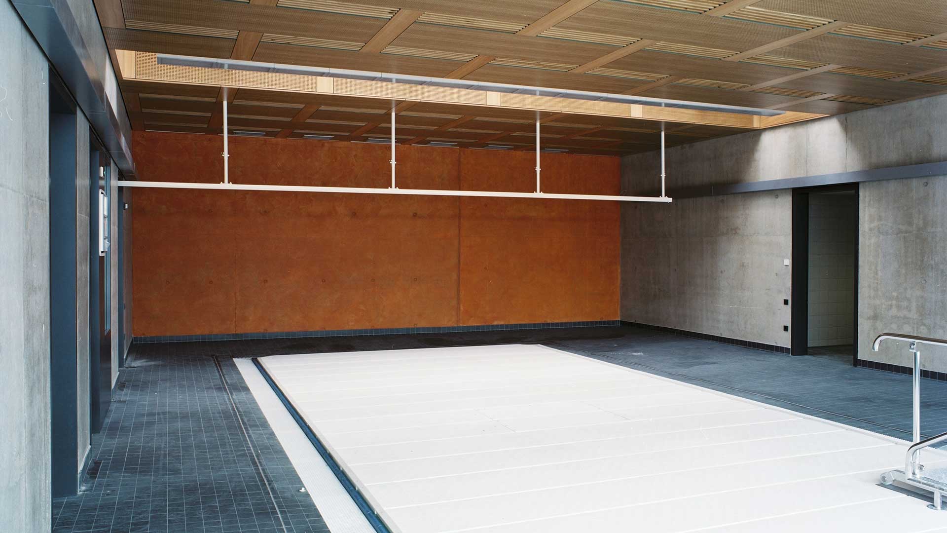 Deckenliftersystem für Therapiebad einer Förderschule in Landshut