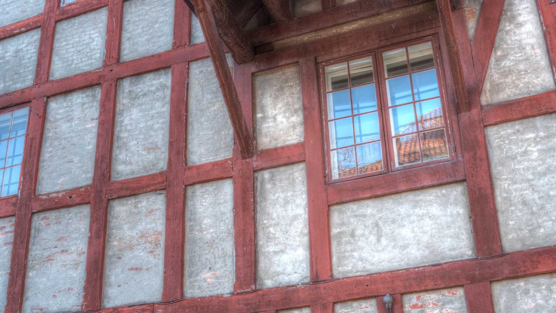 Denkmalgeschütztes Gebäude einer Pflegeeinrichtung in Weimar